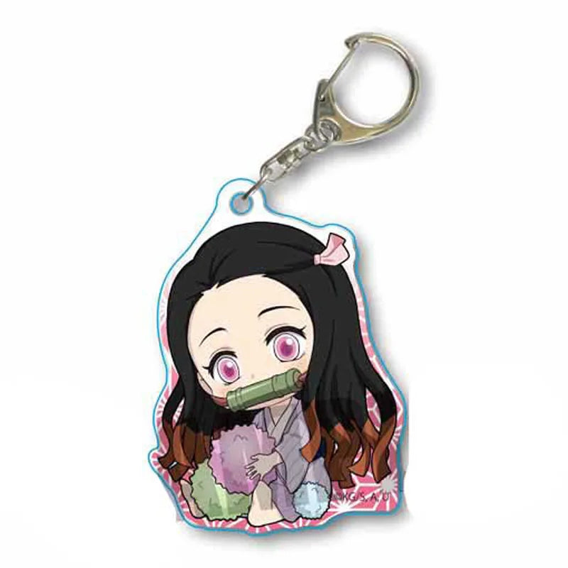 Demon Slayer Keyring Food Edition