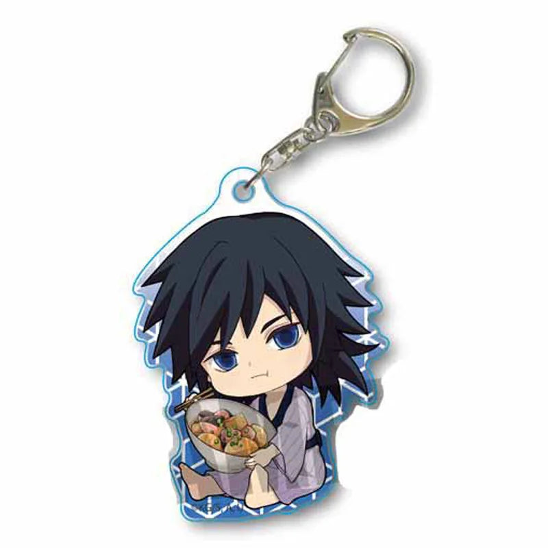 Demon Slayer Keyring Food Edition