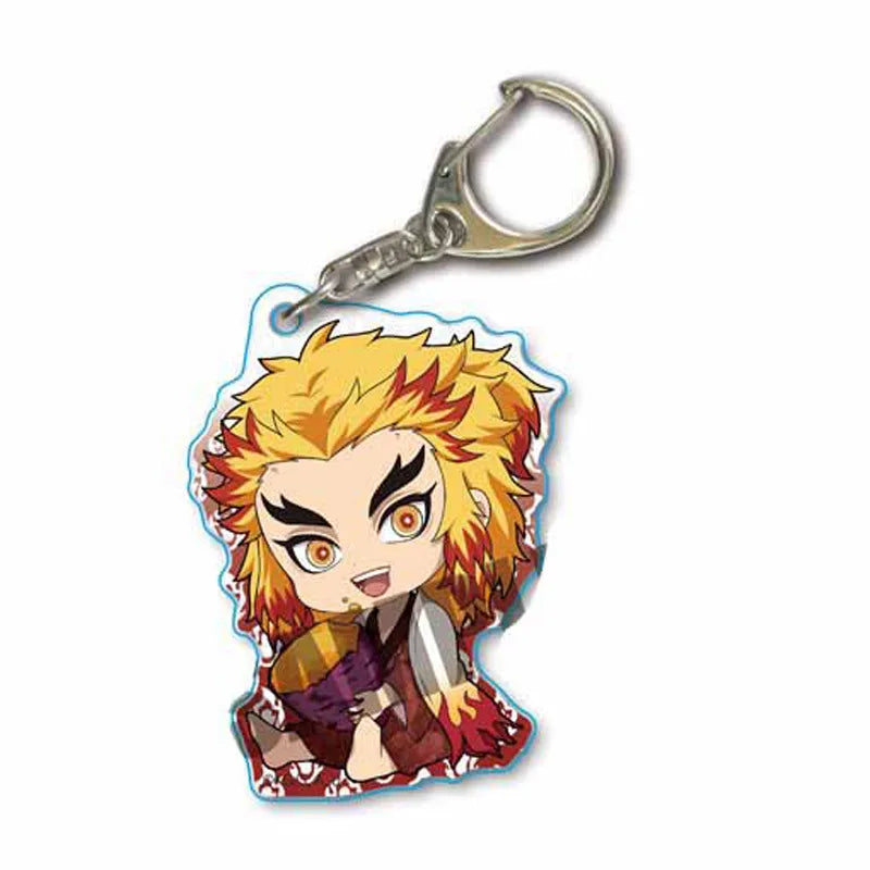 Demon Slayer Keyring Food Edition