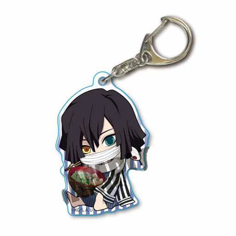 Demon Slayer Keyring Food Edition