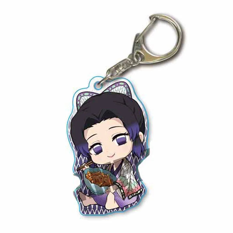 Demon Slayer Keyring Food Edition