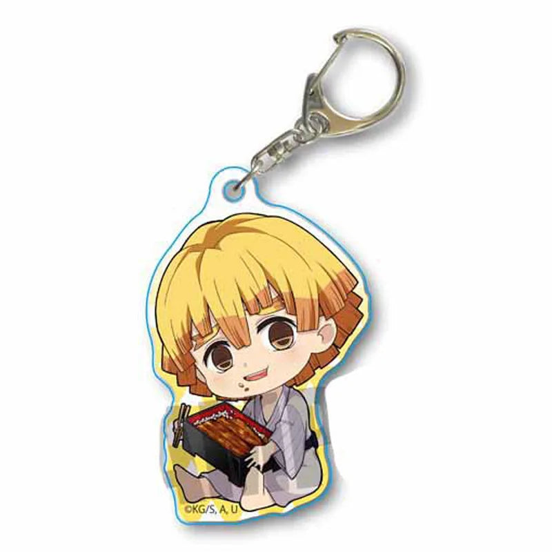 Demon Slayer Keyring Food Edition