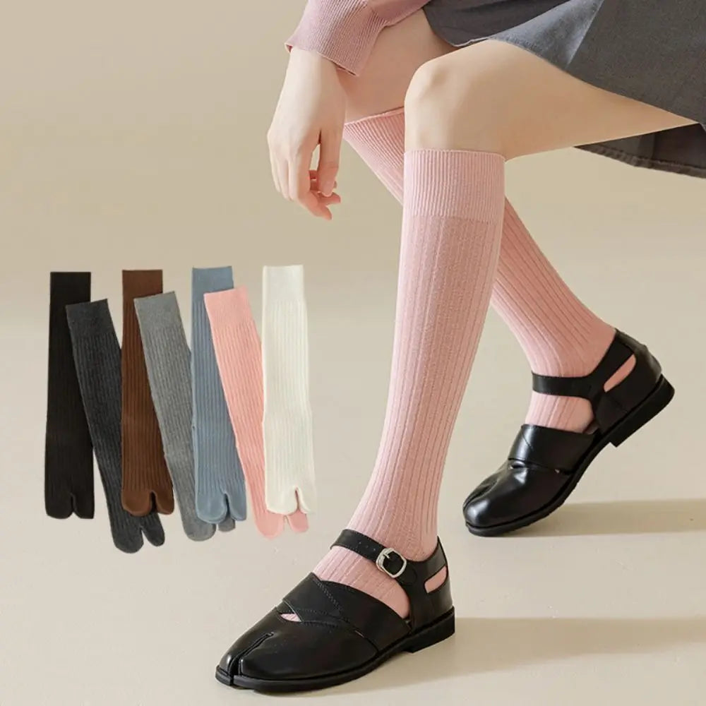 Knee High Tabi Socks